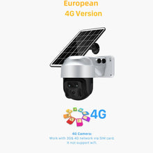 Load image into Gallery viewer, Solar Powered Wireless WiFi Surveillance Camera