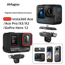 Load image into Gallery viewer, Magnetic Quick-Release Metal Sports Camera Accessory
