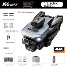 Load image into Gallery viewer, K6 MAX UAV Three-camera HD Aerial Photography Obstacle Avoidance