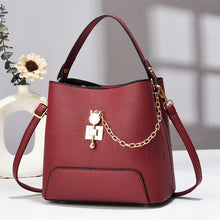 Load image into Gallery viewer, Classy Bucket Bag - Women Pu Leather Shoulder Women Bag Handbag Stylish Women Sling Bag Shoulder Ladies