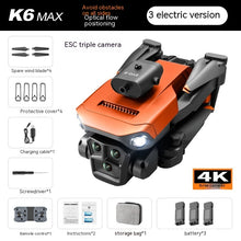 Load image into Gallery viewer, K6 MAX UAV Three-camera HD Aerial Photography Obstacle Avoidance