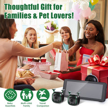 Load image into Gallery viewer, 1Pc 1080P Baby Car Camera For 2 Kids Dual Channel Car Baby Monitor Rear Facing Car Seat Camera With 120Degree Wide View 6.86In HD Split Screen Night Vision