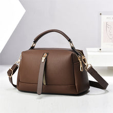 Load image into Gallery viewer, Carmine Classy Handbag - Selling Custom Logo New Fashion Small Square PU Leather Crossbody Shoulder Bag Zipper Large Capacity Casual Woman's Handbag