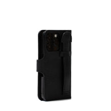 Load image into Gallery viewer, Leather MagSafe Folio Case Wallet with Grip for iPhone 15 Series