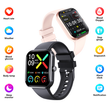 Load image into Gallery viewer, Blood Sugar Glucose Monitor Smart Watch for Diabetics SOS Emergency Alarm Call-1