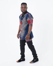Load image into Gallery viewer, African Fashion Ankara Shirt