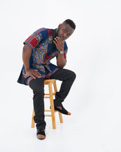 Load image into Gallery viewer, African Fashion Ankara Shirt