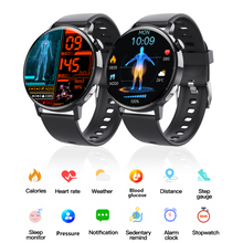 Load image into Gallery viewer, ECG monitor Smart Watch Non Invasive Blood Glucose Smart Watch with Blood Component Analysis-0