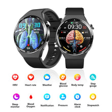 Load image into Gallery viewer, 2025 New Accurate Measure ECG+PPG Diabetic Watches for Women Men Full Touch Screen Sport Fitness Watches Bluetooth For Android ios Smartwatch-0