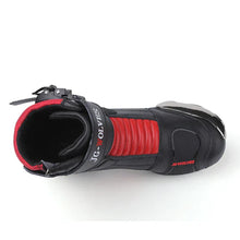 Load image into Gallery viewer, Men's Top Layer Cowhide Waterproof Professional Motorcycle Riding Shoes