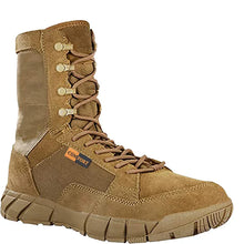 Load image into Gallery viewer, Mens Tactical Mid-Calf Combat Boots (Brown No Zip)