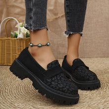Load image into Gallery viewer, Platform Loafers Cozy Stylish And British-inspired Leather Shoes
