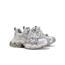 Load image into Gallery viewer, Silver Designer Dad-style Athletic Casual Shoes