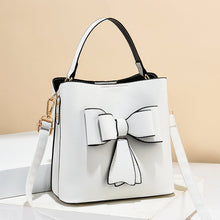 Load image into Gallery viewer, Classic Bucket Bow Women's Crossbody Bag - Large Capacity Portable Women's Handbag