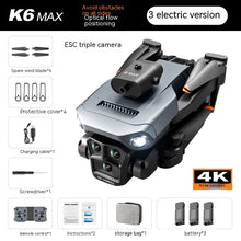 Load image into Gallery viewer, K6 MAX UAV Three-camera HD Aerial Photography Obstacle Avoidance