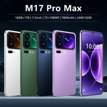 Load image into Gallery viewer, New M17 Pro Max Phone With A Large Screen