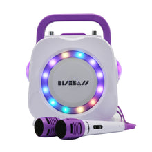 Load image into Gallery viewer, Karaoke Machine for Kids - Bluetooth Speaker with 2 Microphone - Portable Kids Karaoke Machine for Girls and Boys - Birthday Gift for Girls and Boys Ages 2 Years Old and Up.