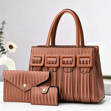 Load image into Gallery viewer, Three-Piece Sets Large Capacity Tote Woman Handbag