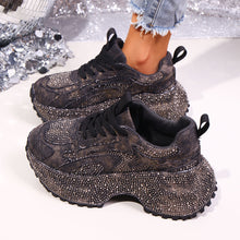 Load image into Gallery viewer, Womens Stylish Versatile Height-increasing Thick-soled Casual Sneakers