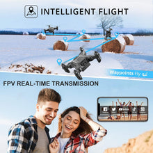 Load image into Gallery viewer, DE  V2 Mini Drone Selfie WIFI FPV With HD Camera Foldable Arm RC Quadcopter Toy