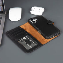 Load image into Gallery viewer, Casper iPhone 17 Leather Wallet Case – MagSafe Compatible