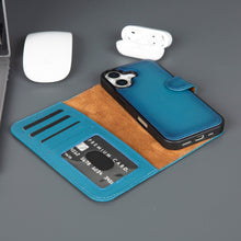 Load image into Gallery viewer, Casper iPhone 17 Leather Wallet Case – MagSafe Compatible