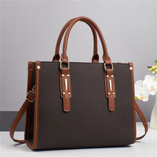 Load image into Gallery viewer, Exquisite Luxury Designer Bag - Women's Tote Shoulder Bags High Quality PU Leather Nylon Lining Open Closure Chain Stylish Trendy