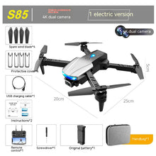 Load image into Gallery viewer, S85 Three-side Obstacle Avoidance UAV 4K Aerial Photography HD Dual Camera Four-axis