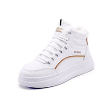 Load image into Gallery viewer, Fleece-lined High-top Insulated Casual Cotton Shoes
