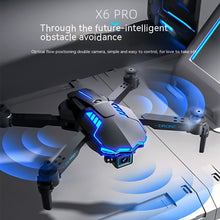 Load image into Gallery viewer, X6 Aerial 4k Dual Camera Obstacle Avoidance And Remote Control Aircraft Toy