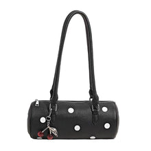Load image into Gallery viewer, Cylindrical Women's Bag With Pendant