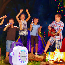 Load image into Gallery viewer, Karaoke Machine for Kids - Bluetooth Speaker with 2 Microphone - Portable Kids Karaoke Machine for Girls and Boys - Birthday Gift for Girls and Boys Ages 2 Years Old and Up.