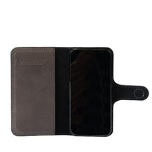 Load image into Gallery viewer, Leather MagSafe Folio Case Wallet with Grip for iPhone 15 Series
