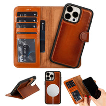Load image into Gallery viewer, Casper Leather iPhone 15 Series Wallet Case