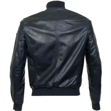 Load image into Gallery viewer, Men’s Fashion Mode Classic Soft Lambskin Leather Bomber Jacket