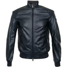 Load image into Gallery viewer, Men’s Fashion Mode Classic Soft Lambskin Leather Bomber Jacket
